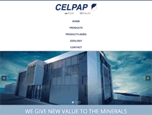 Tablet Screenshot of celpap.pl